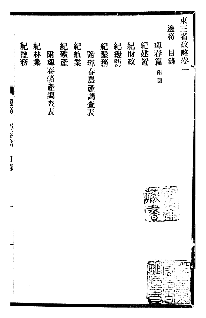 98933-東三省政略邊務_徐世昌 .pdf_第2页