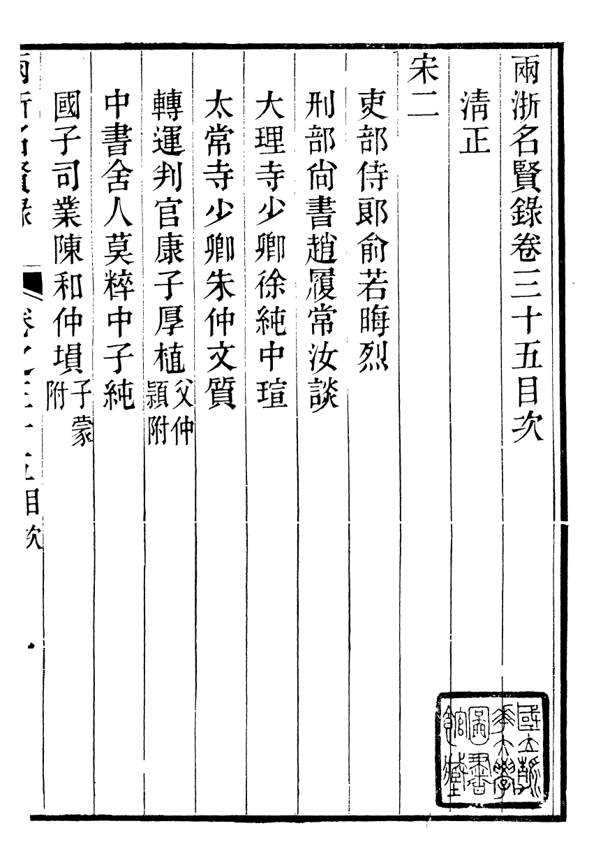 90839-兩浙名賢錄_徐象梅撰浙江書局 .pdf_第2页