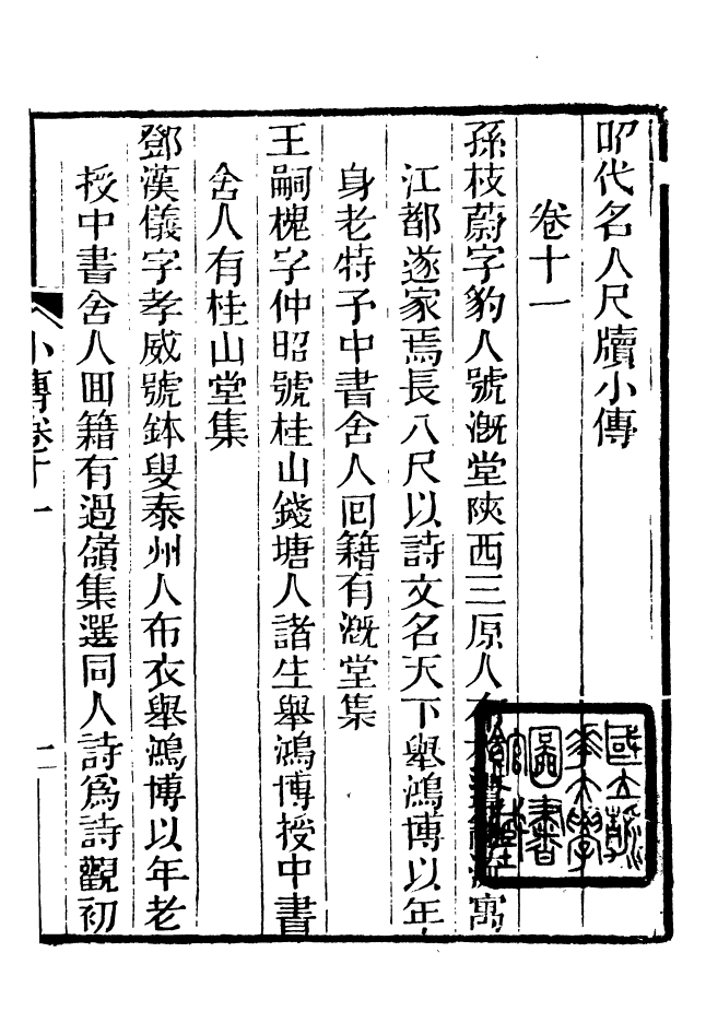 88638-述古叢鈔昭代名人尺牘小傳_劉晚榮輯古岡劉氏翠琅館 .pdf_第2页