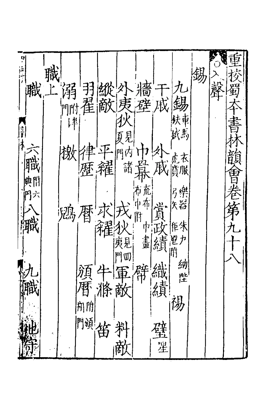 181837-重添校正蜀本書林事類韻會十四_不著撰者 .pdf_第2页