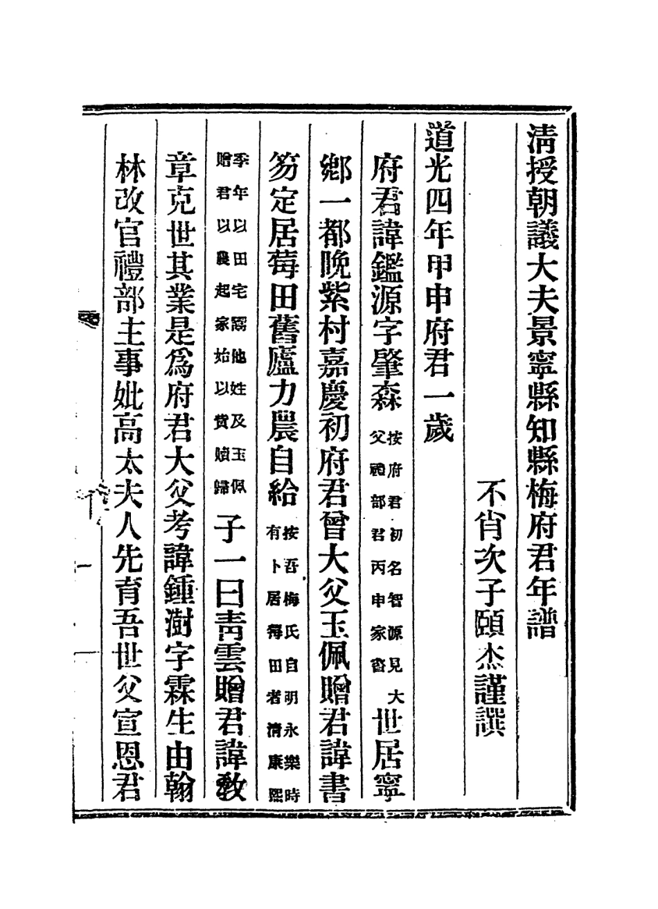 114378-梅府君年譜_梅頤傑編 .pdf_第2页